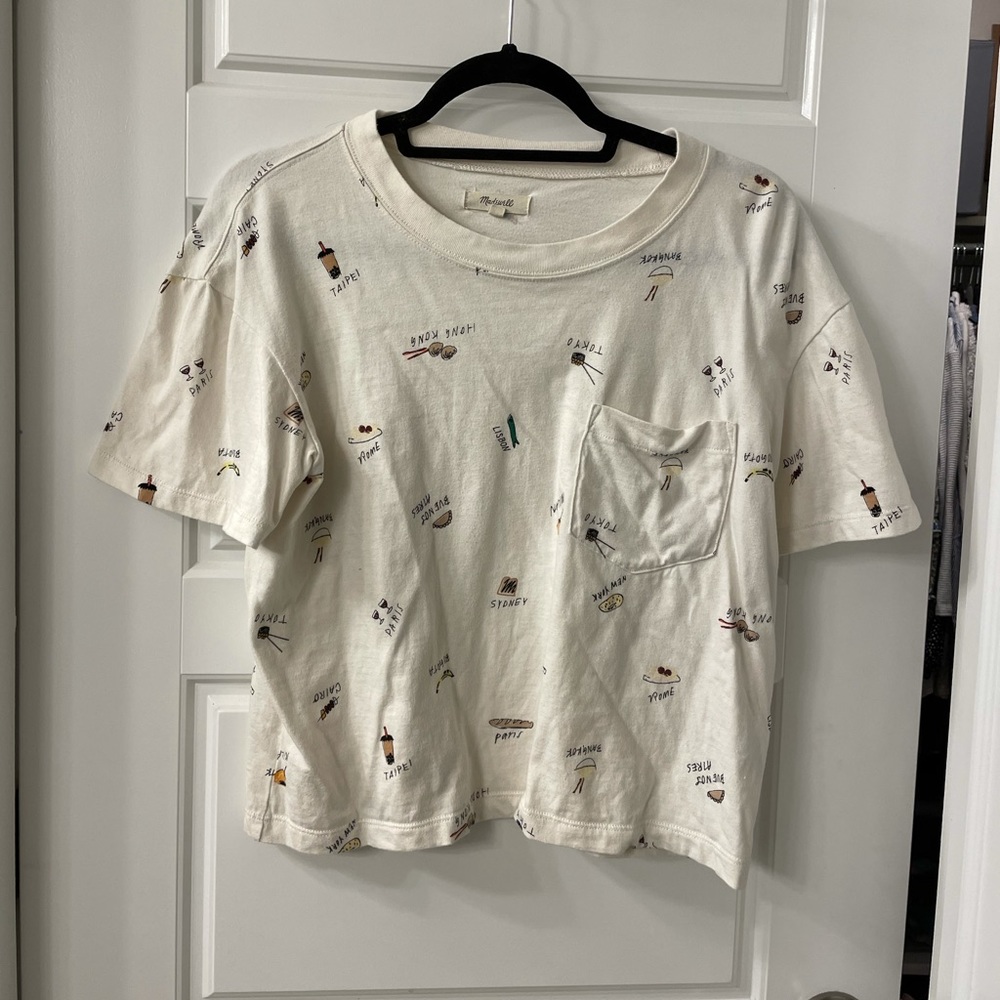 Madewell food pocket tee
